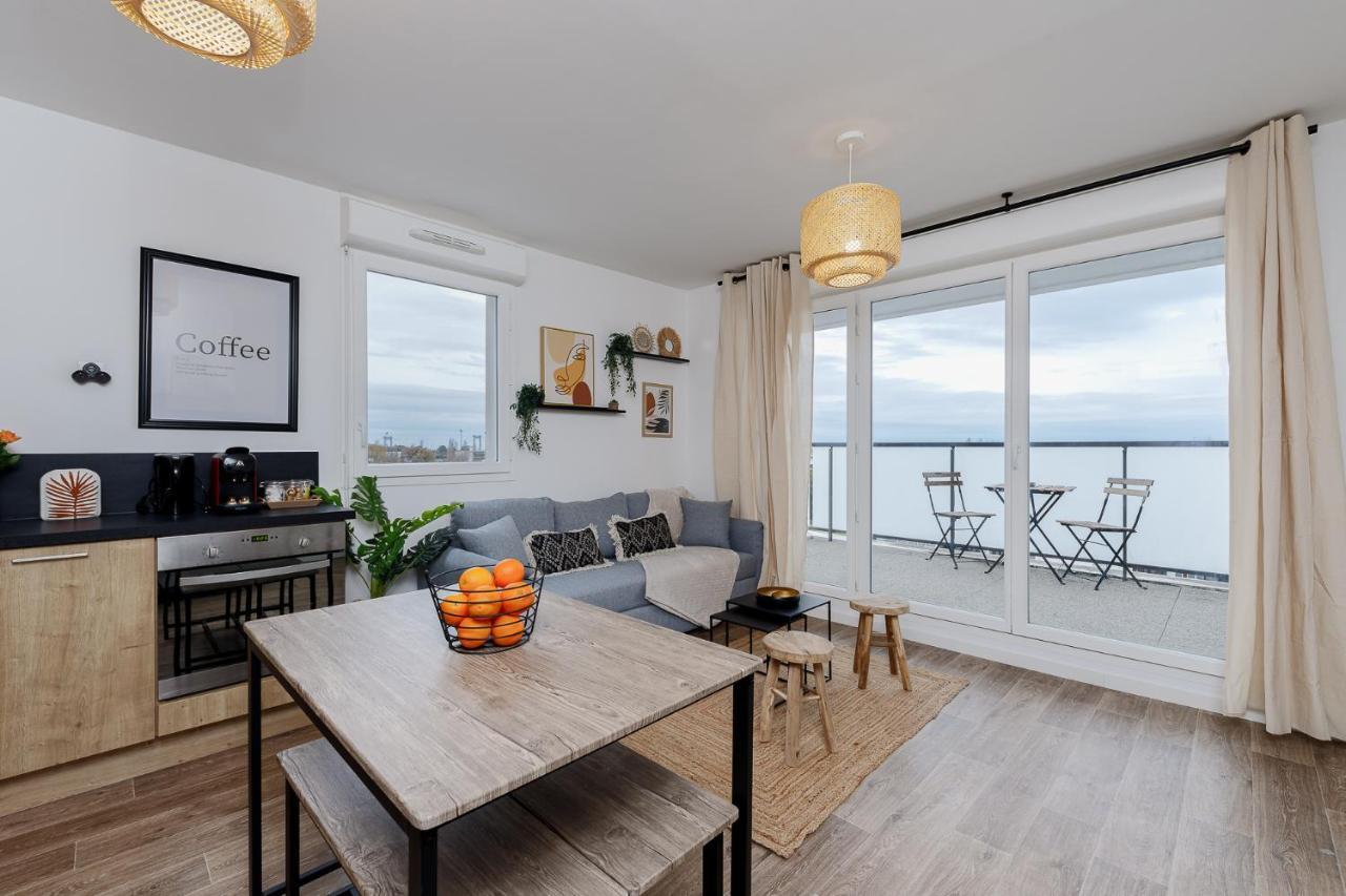 Ferienwohnung Le Panorama - Chaleureux Et Cosy - Proche Bordeaux Lormont Exterior foto